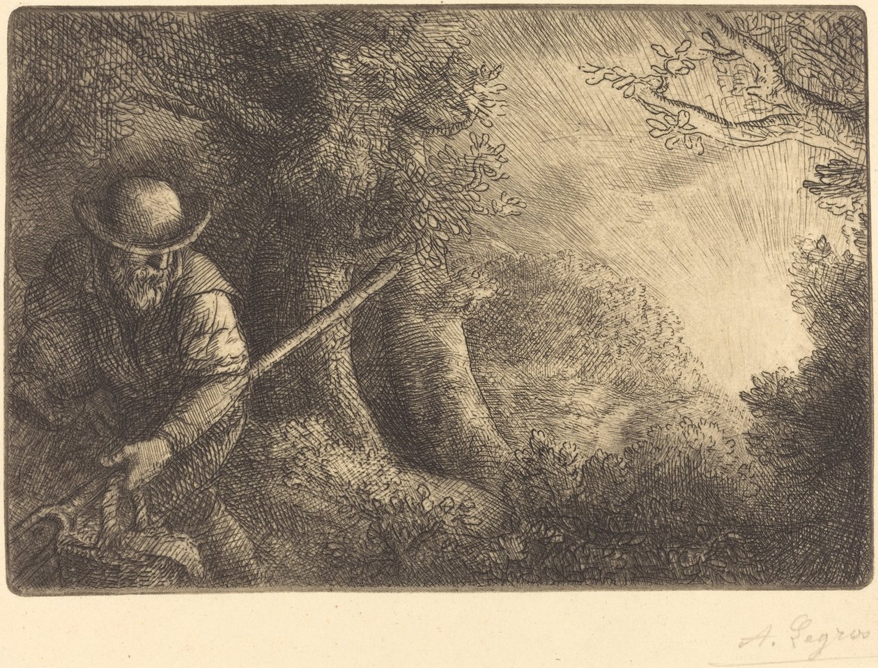 Gartneren af Alphonse Legros