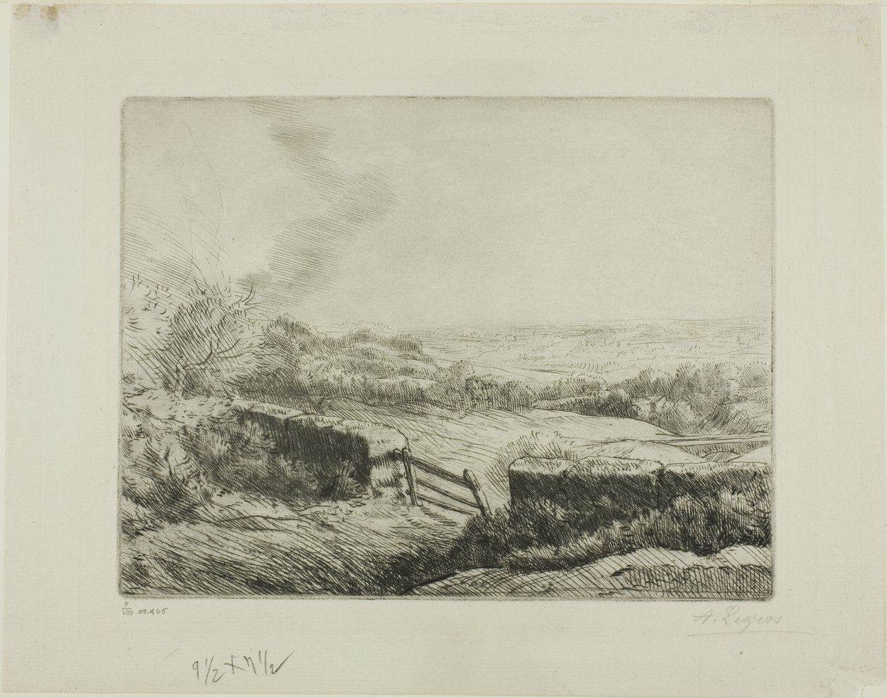 Engporten af Alphonse Legros