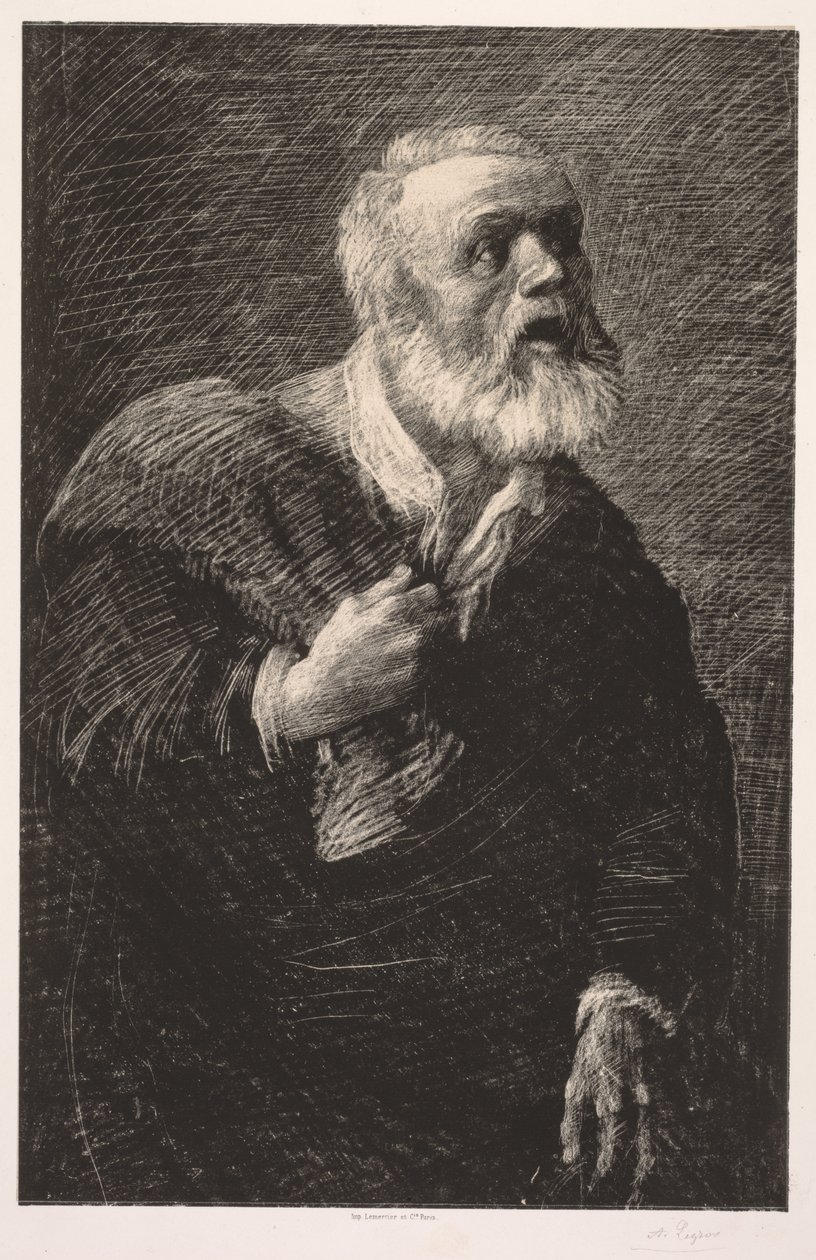 Natskrigeren. af Alphonse Legros