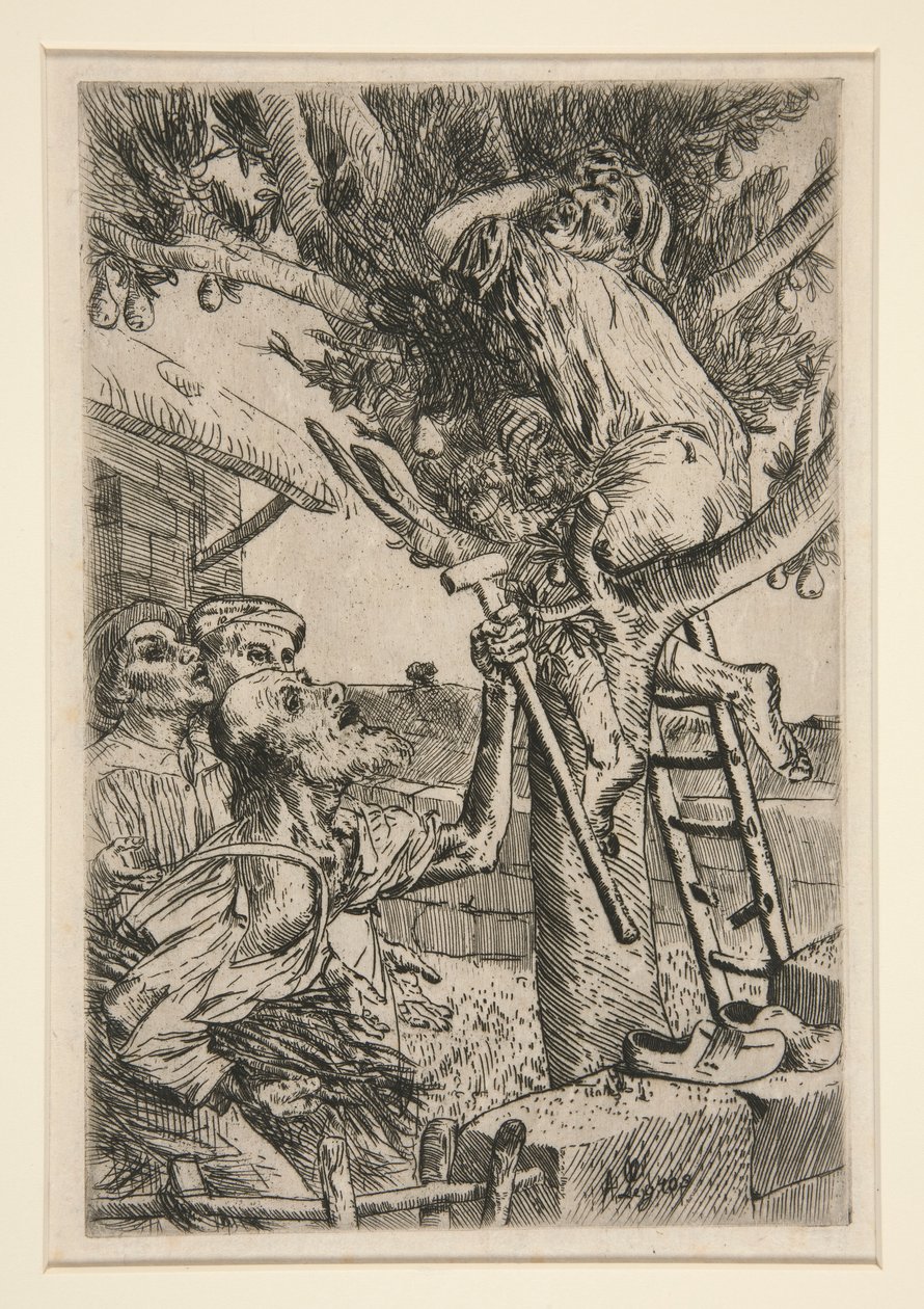 Pæretyven, nr. 2 af Alphonse Legros