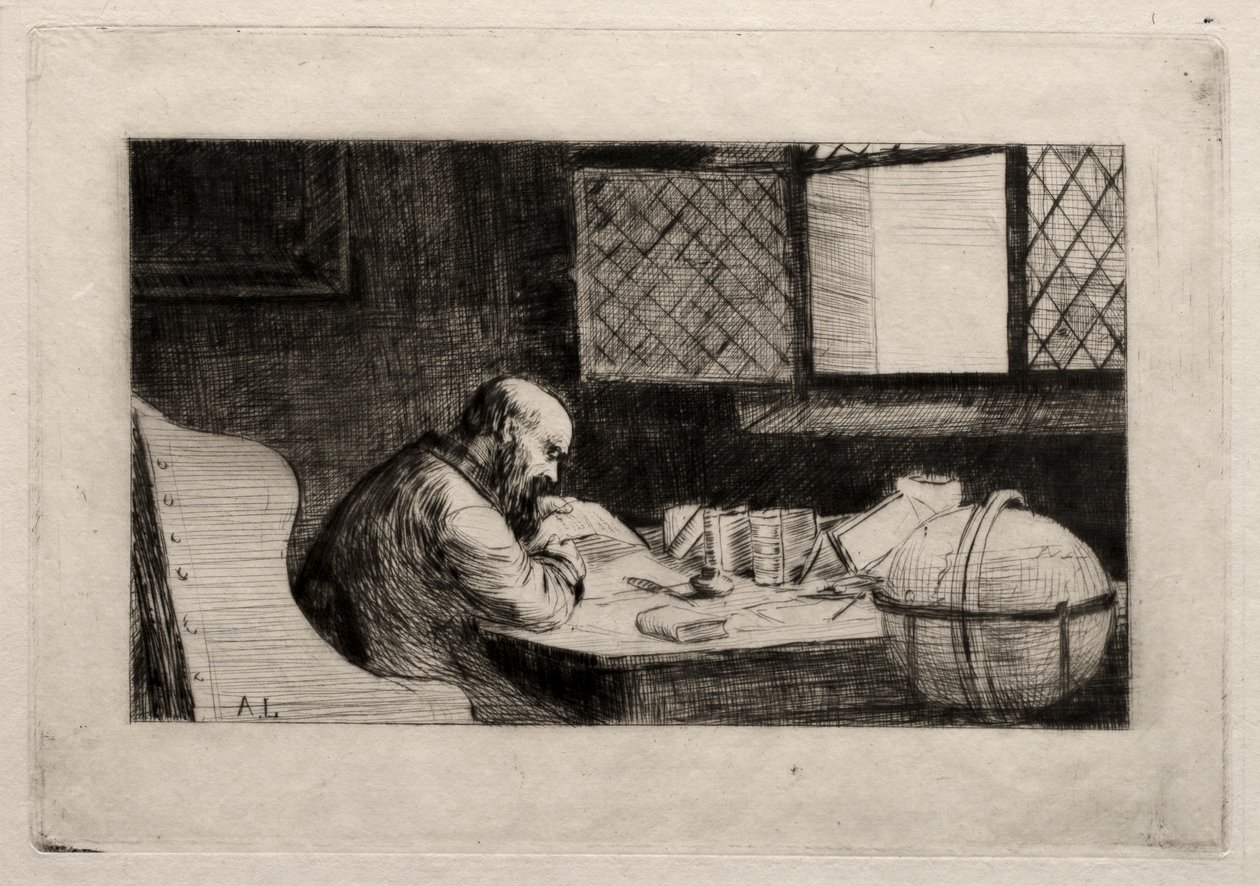 Filosoffen af Alphonse Legros