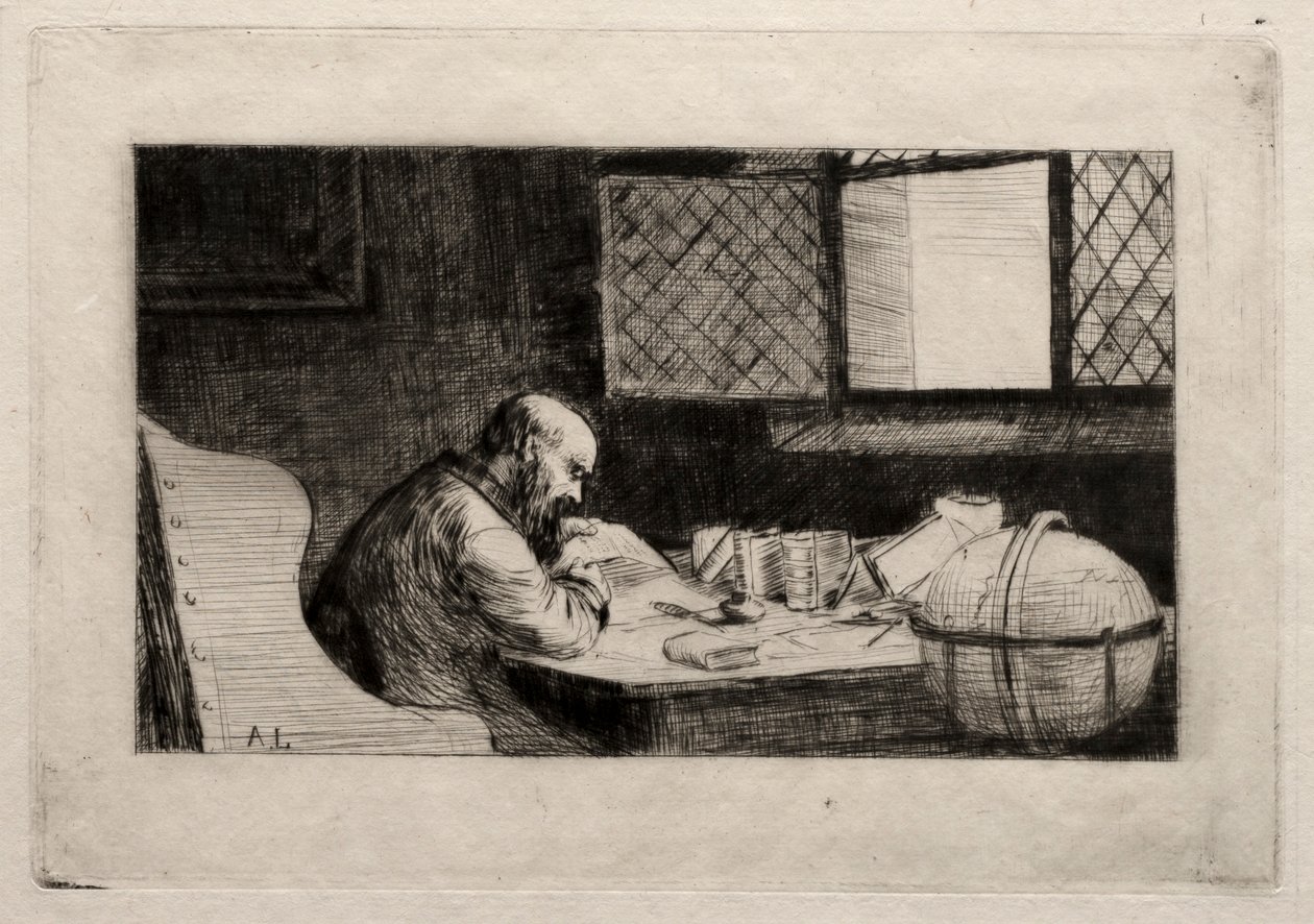 Filosoffen. af Alphonse Legros