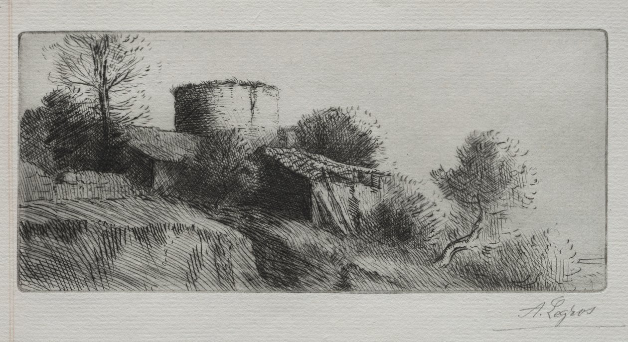 Duetårnet af Alphonse Legros
