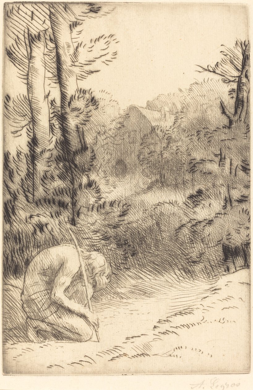 Den fortabte søn, 2. plade af Alphonse Legros