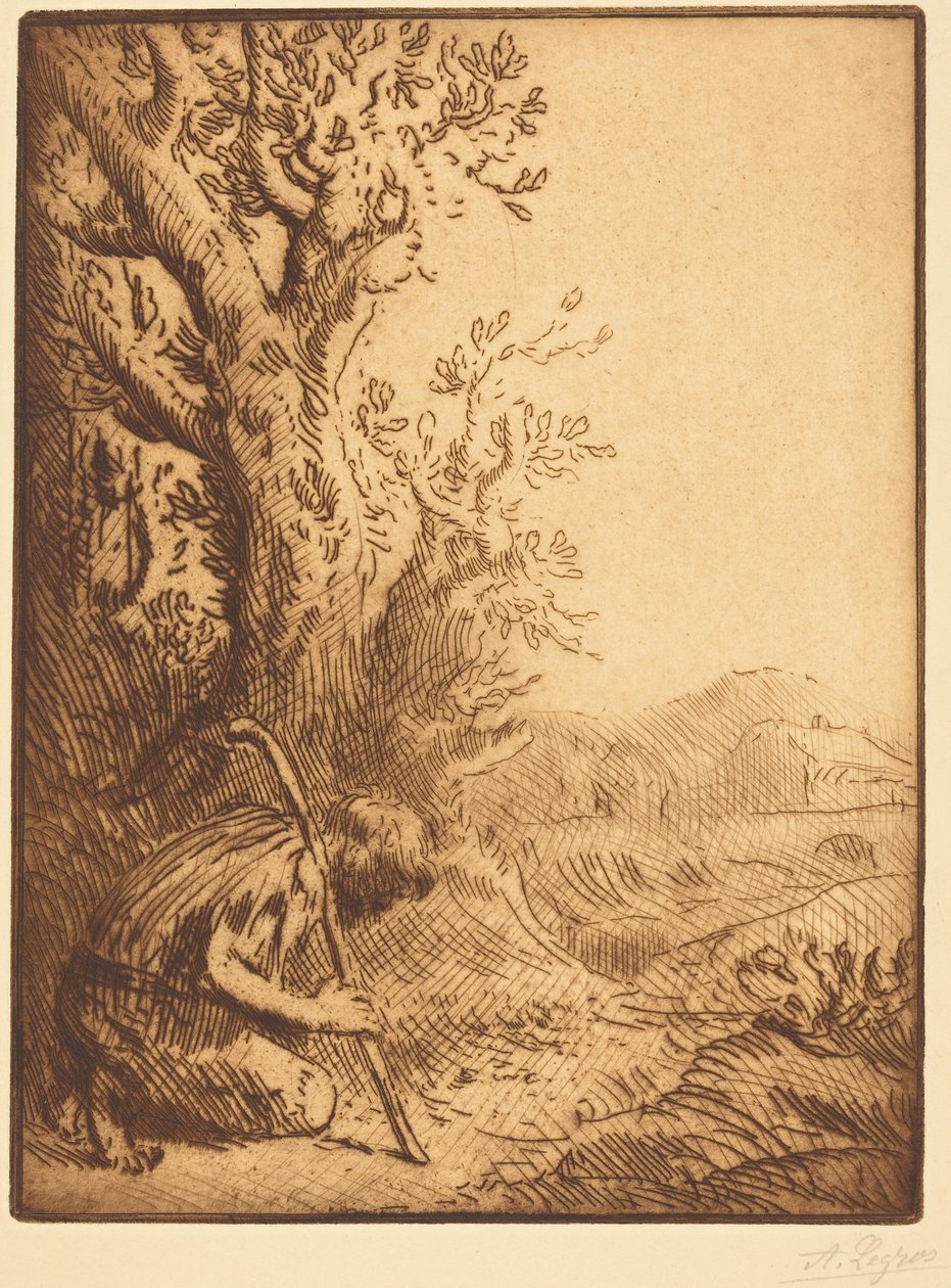 Der verlorene Sohn, 4. Platte af Alphonse Legros
