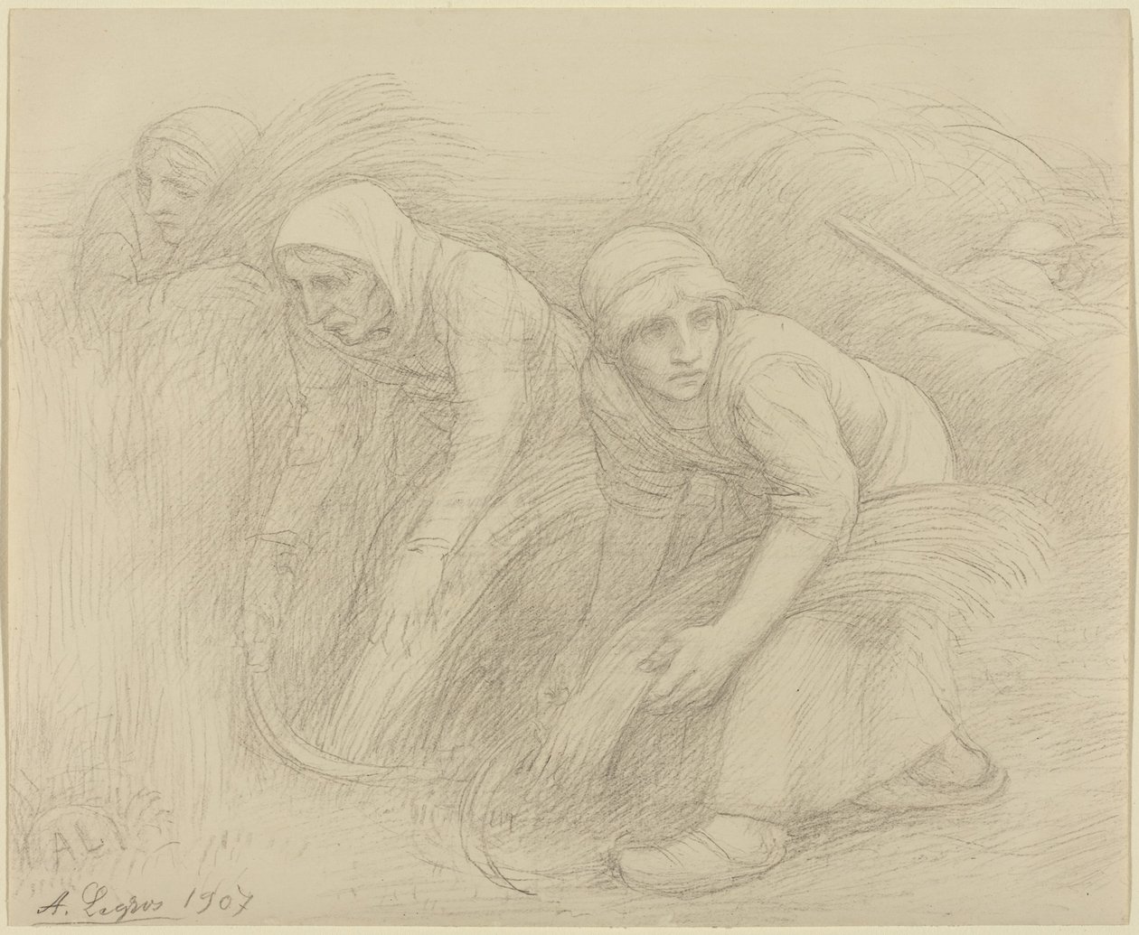 Høstfolkene af Alphonse Legros