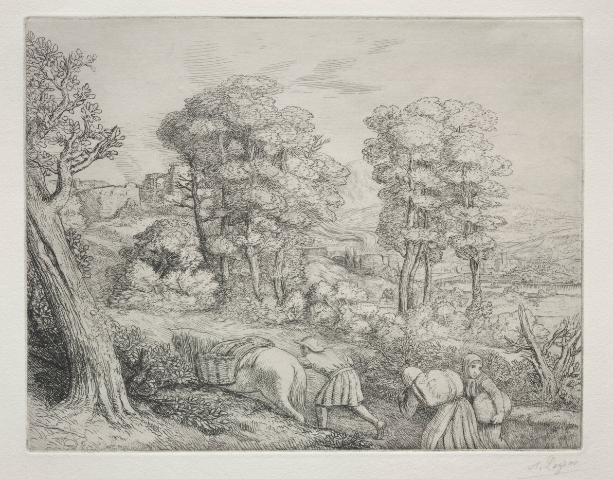 Tilbage til gården af Alphonse Legros