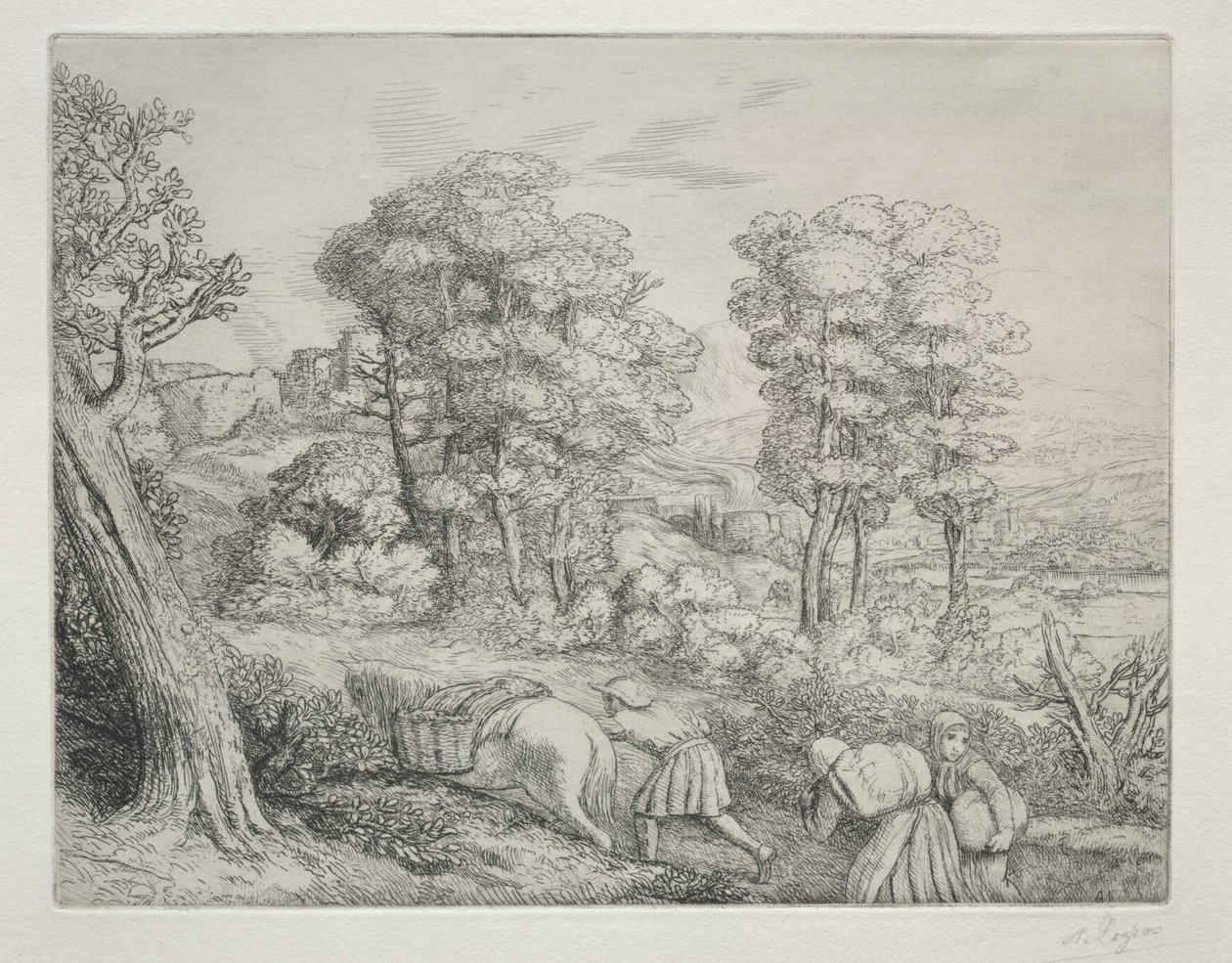 The Return to the Farm The Return to the Farm. af Alphonse Legros