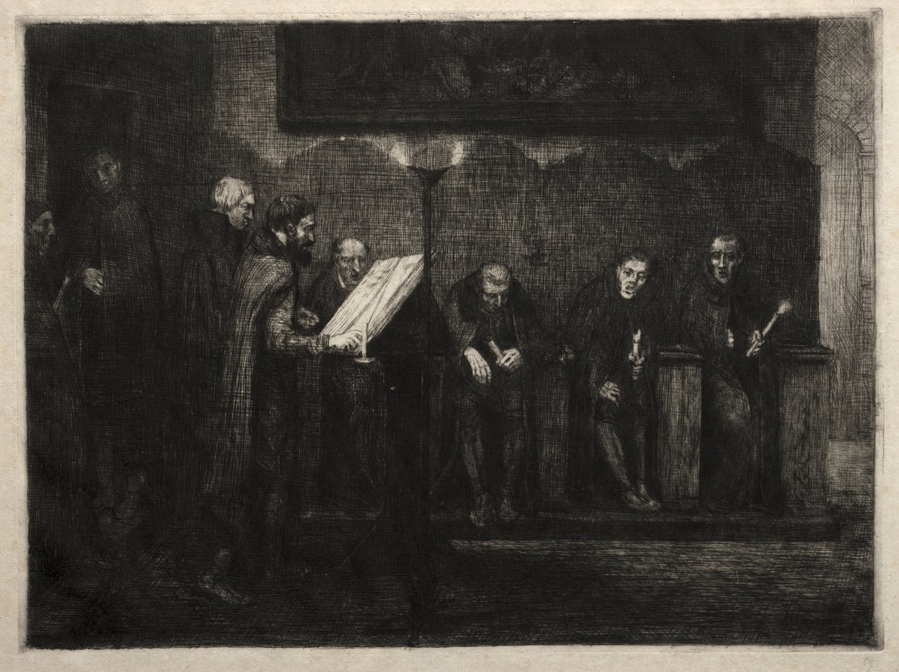 De spanske sangere af Alphonse Legros