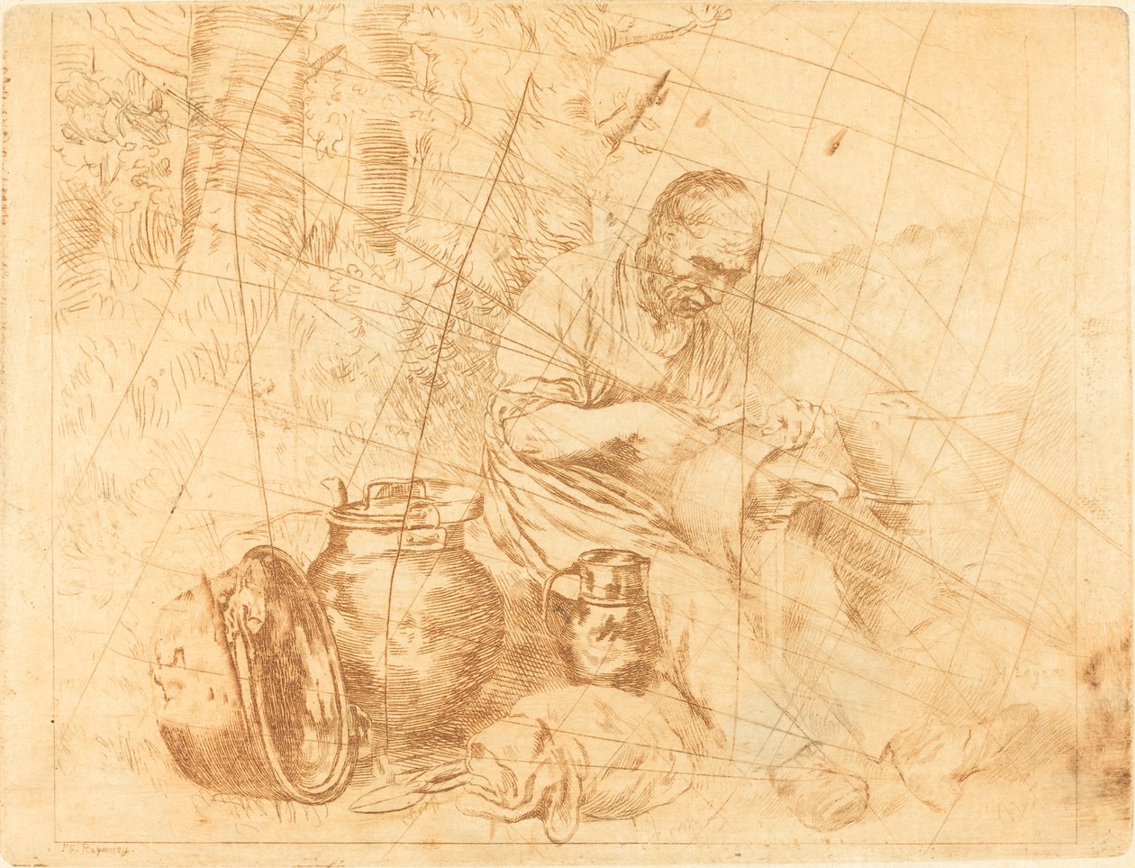 Tinker Le retameur. af Alphonse Legros