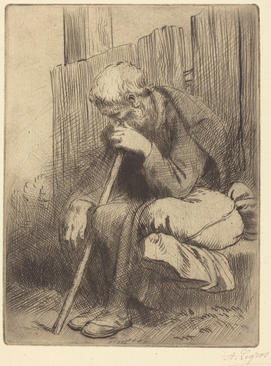 Tænkeren af Alphonse Legros