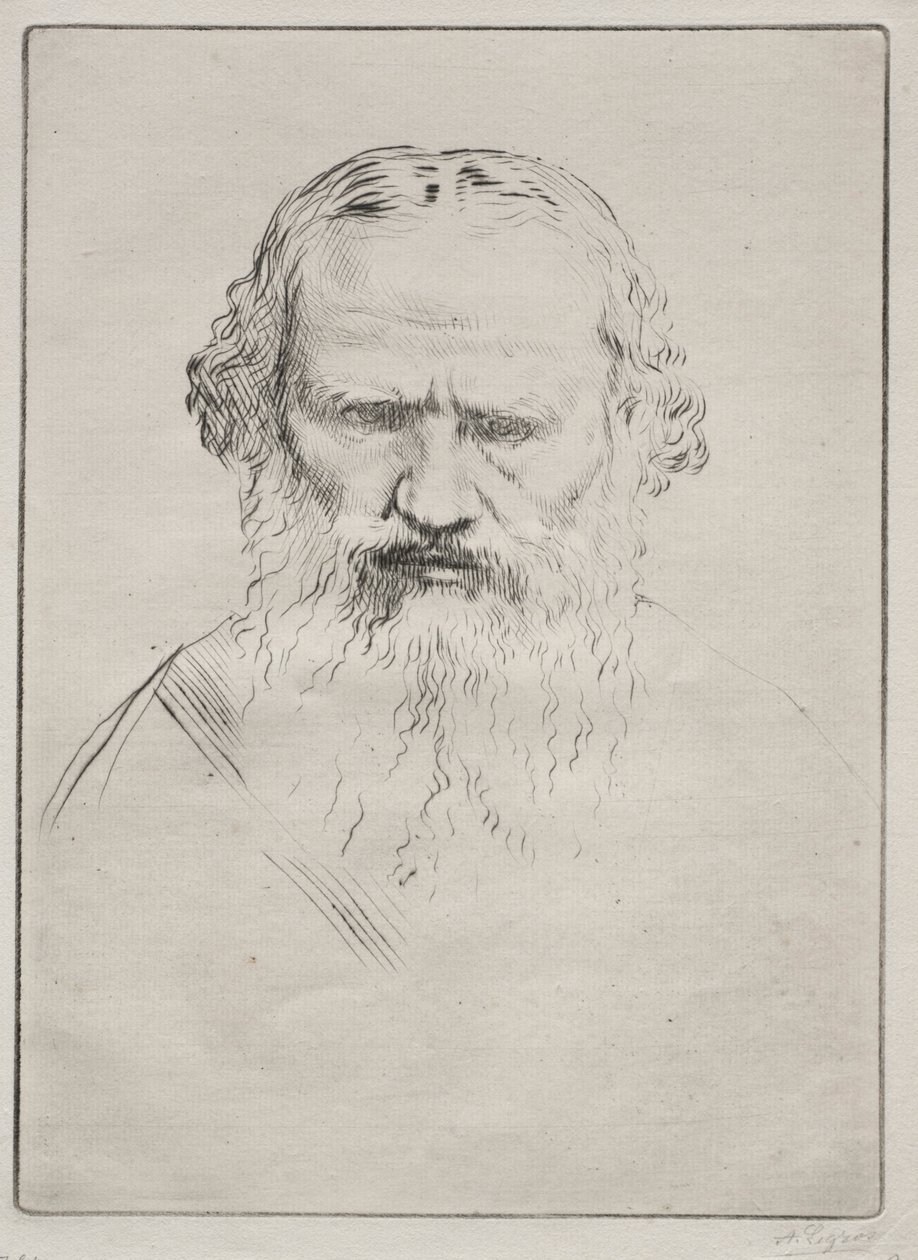 Tolstoj. af Alphonse Legros