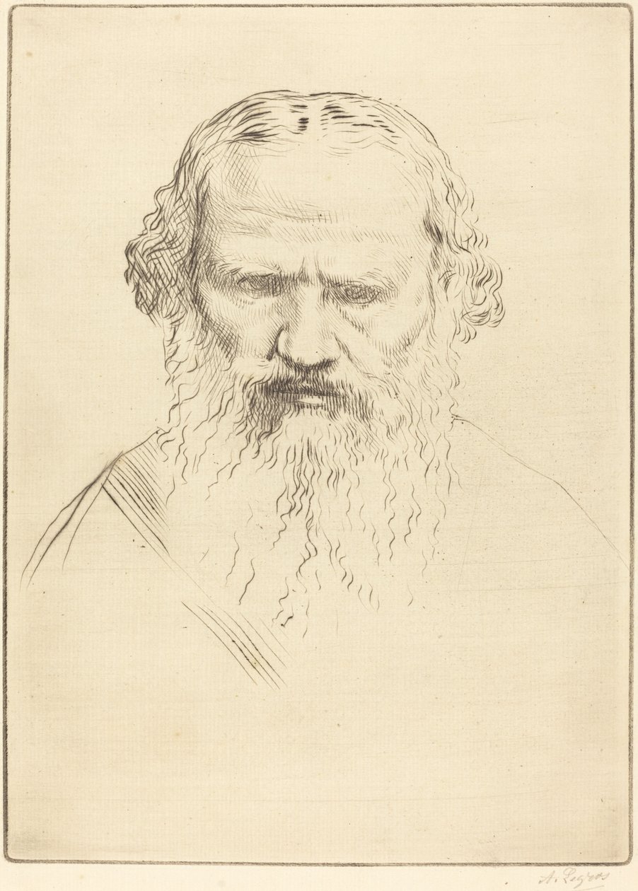 Tolstoj. af Alphonse Legros
