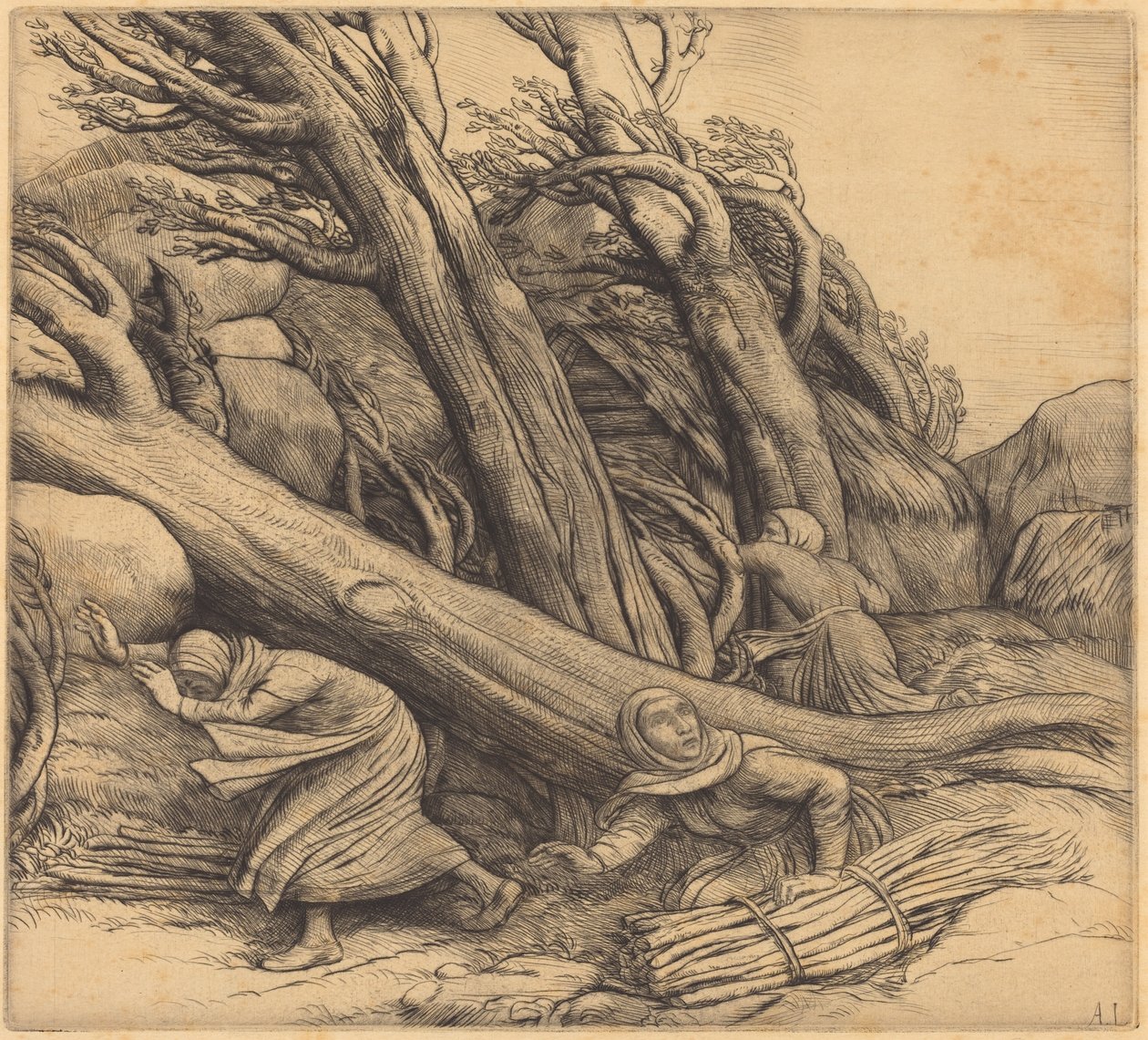 Tornado (Tyfonen) af Alphonse Legros