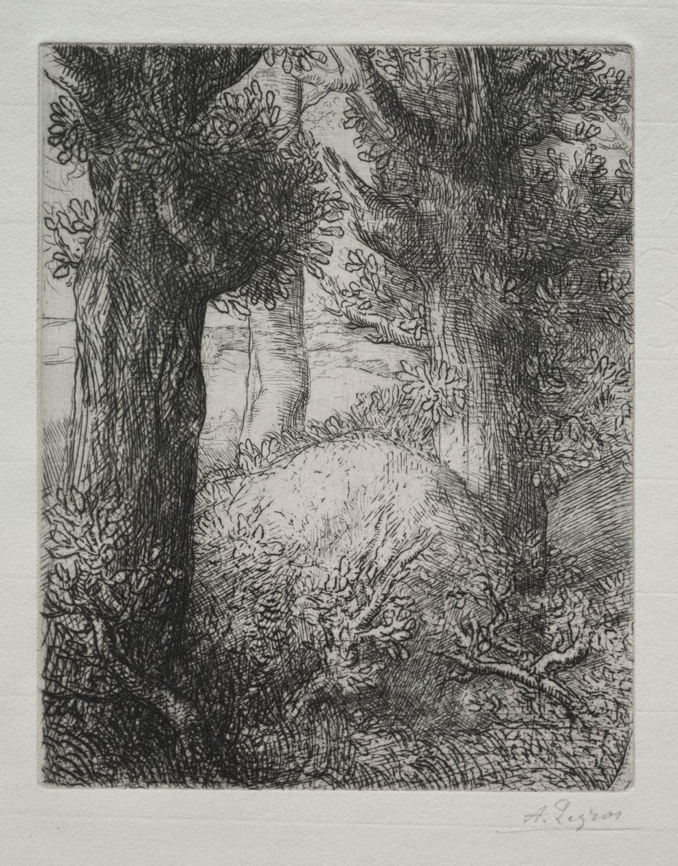 Galliske gravhøje. af Alphonse Legros