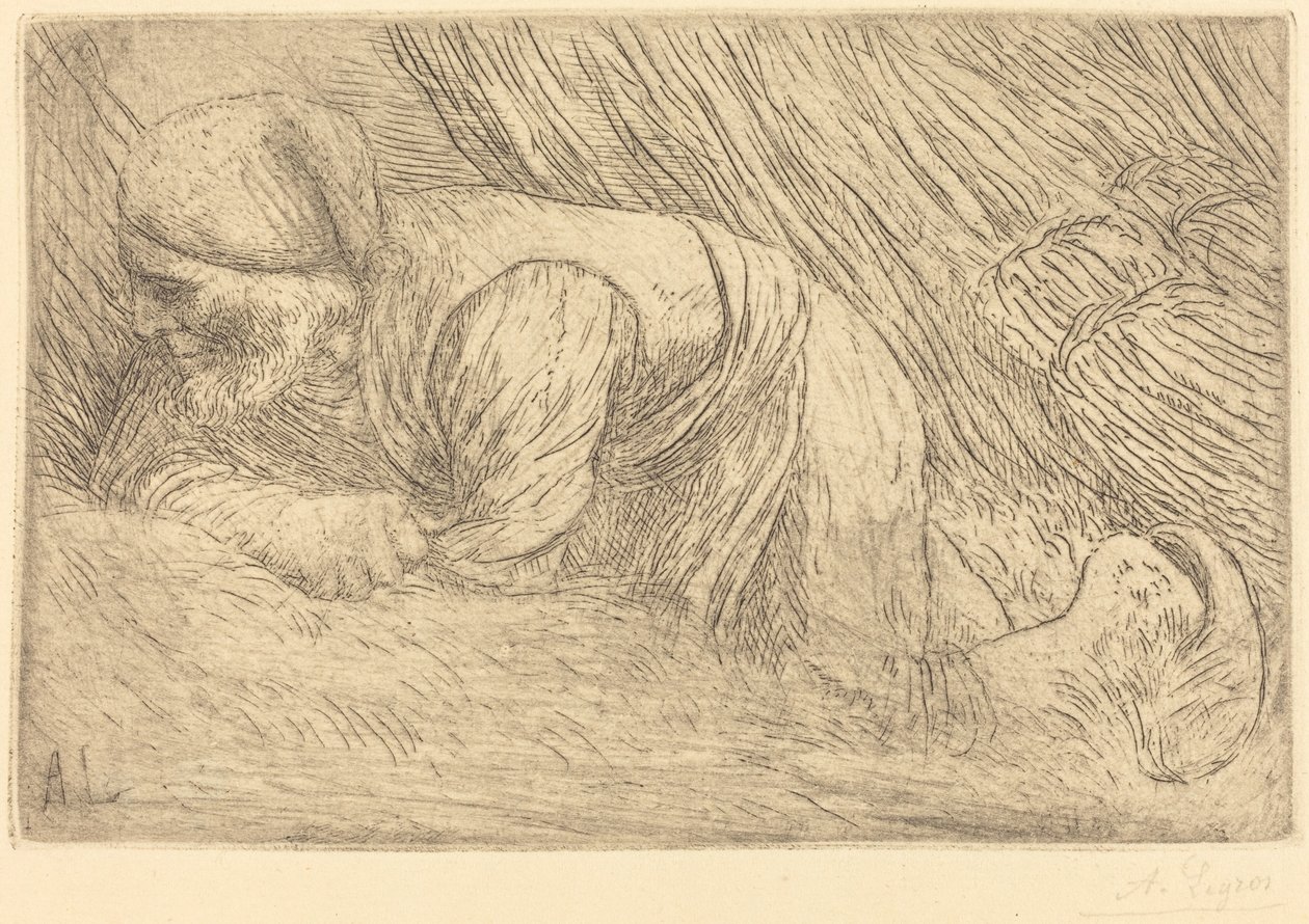 Kvistsamler Le fagotier. af Alphonse Legros