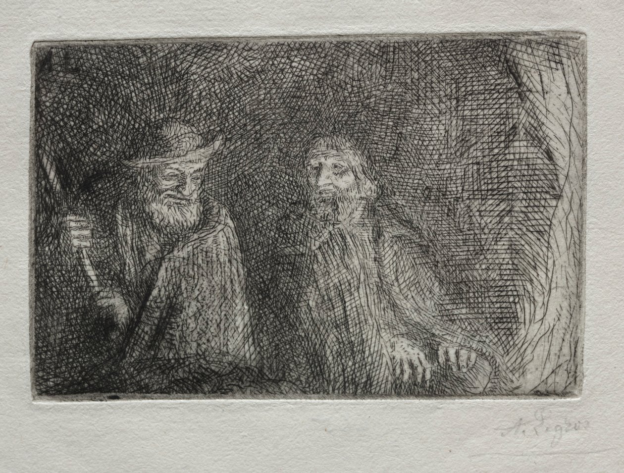 To hyrder De to hyrder. af Alphonse Legros