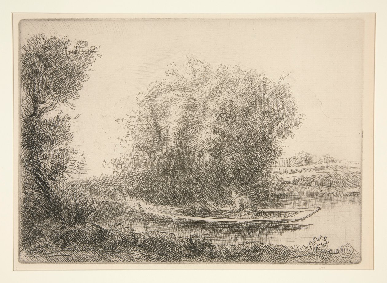 Et hjørne af floden af Alphonse Legros