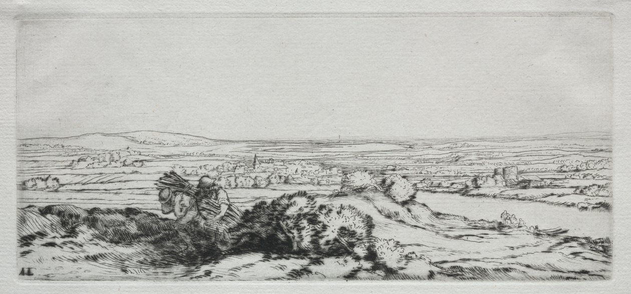 Valley of the Dunes (The Valley of the Dunes) af Alphonse Legros