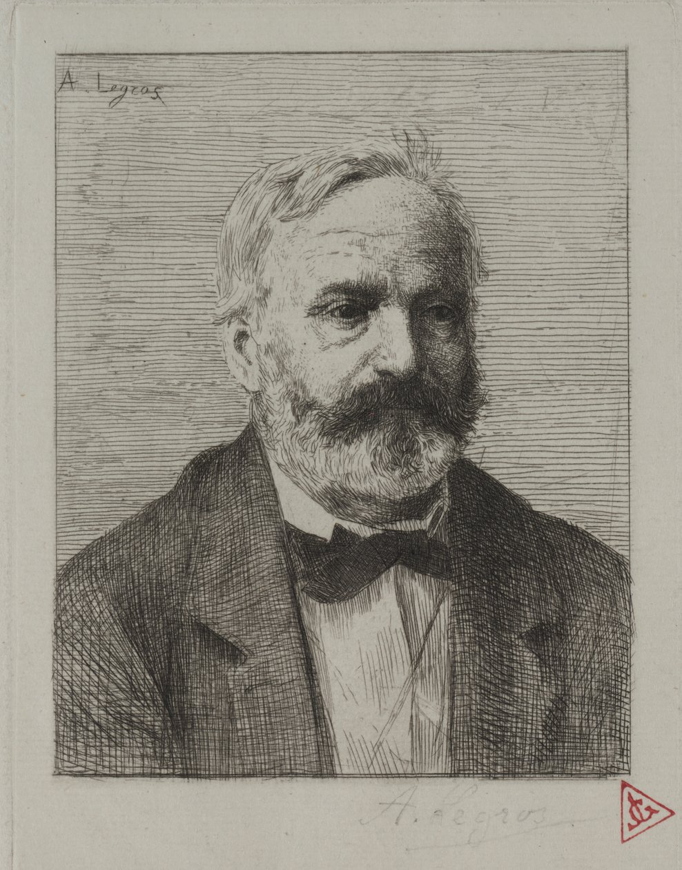 Victor Hugo af Alphonse Legros