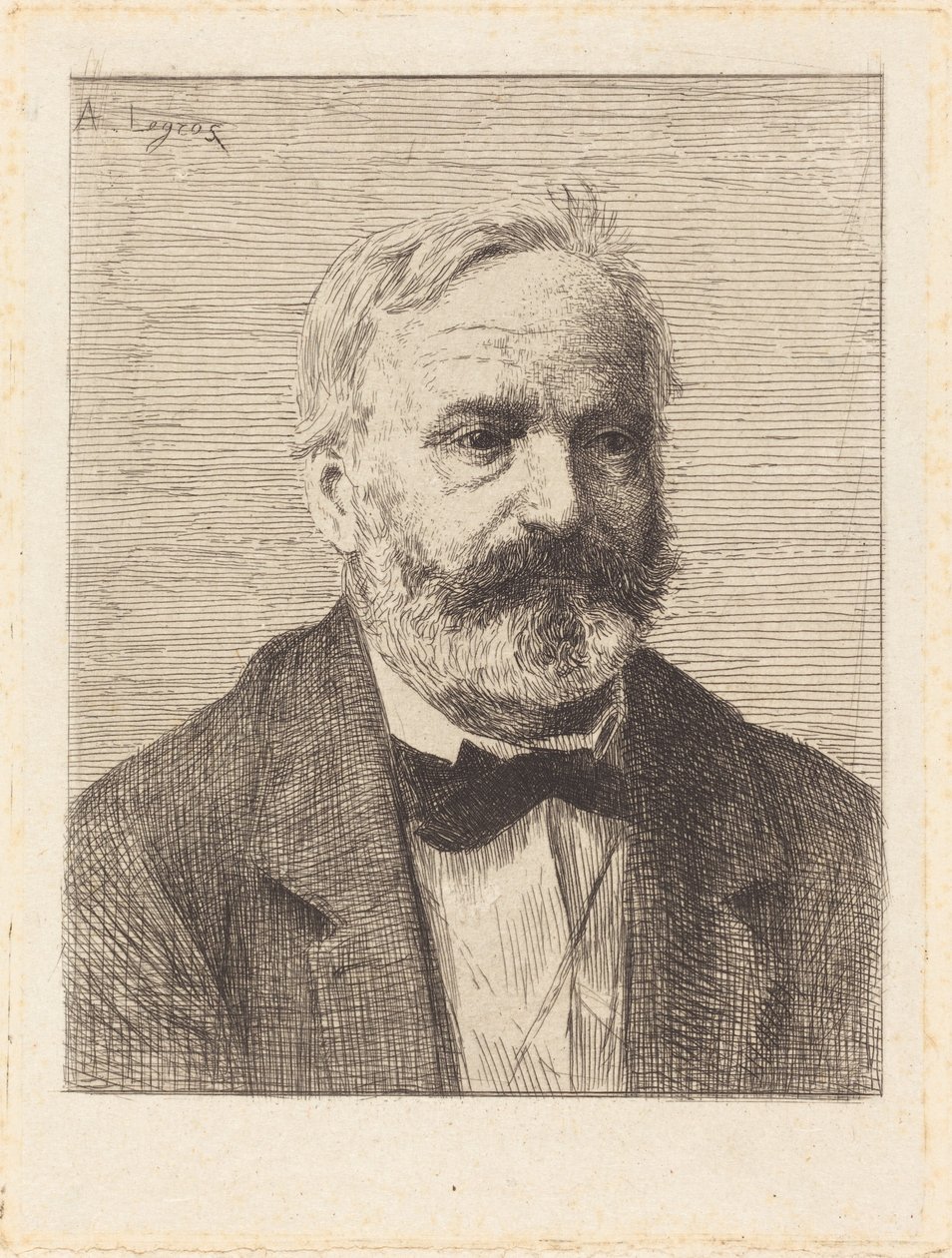 Victor Hugo, 1. plade af Alphonse Legros