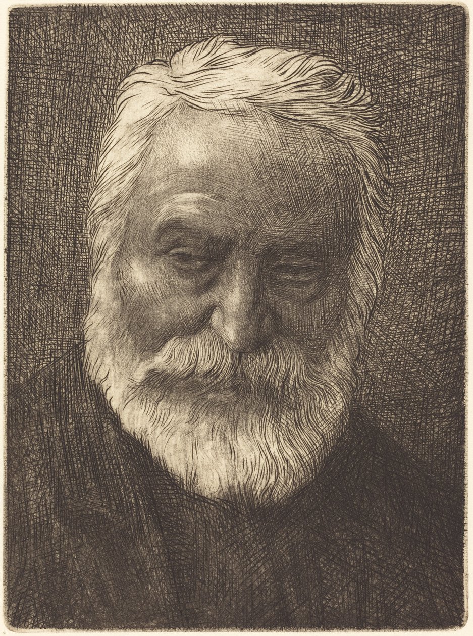 Victor Hugo, 2. plade. af Alphonse Legros