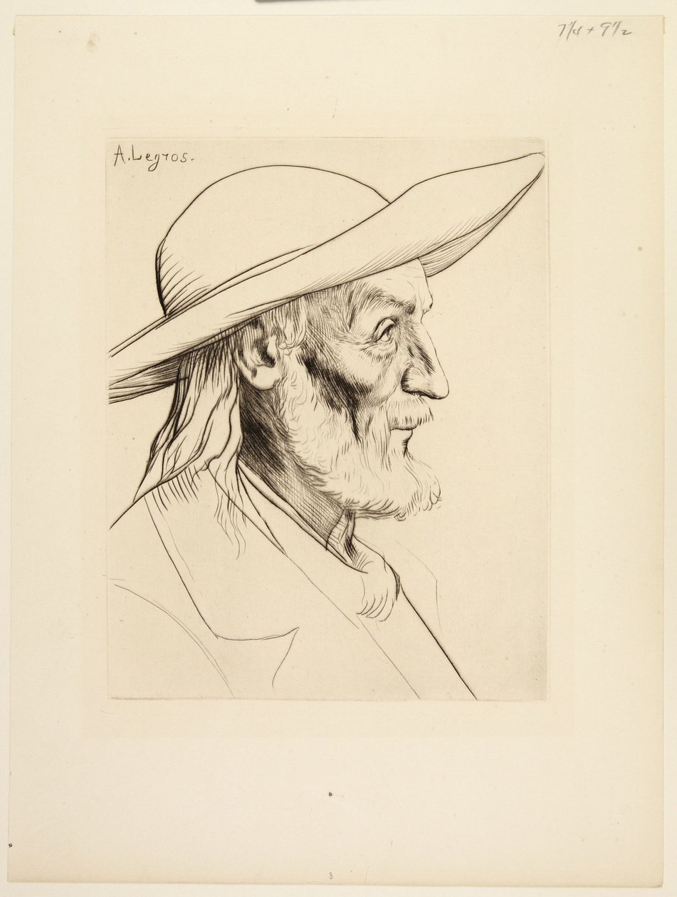 Gamle spansk af Alphonse Legros