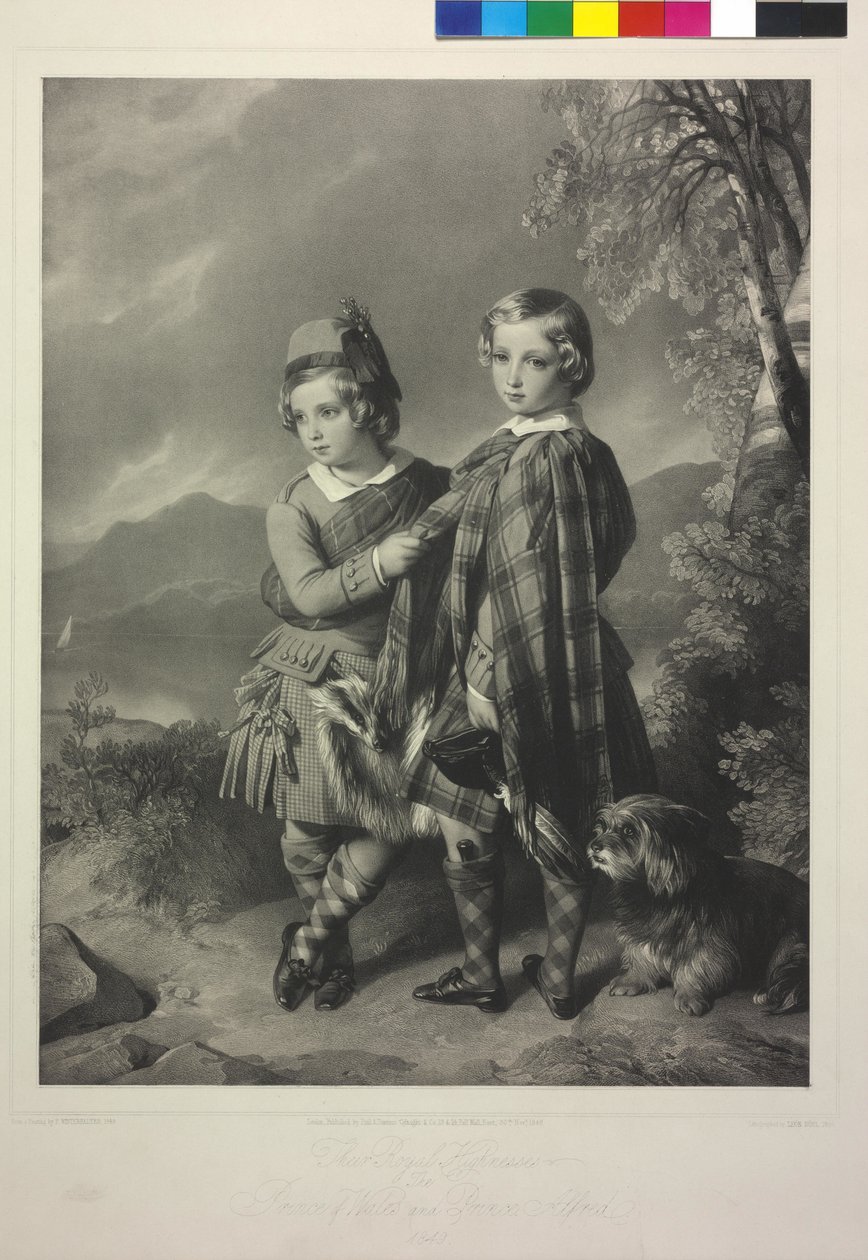 Kong af England Eduard VII af Alphonse Leon Noel