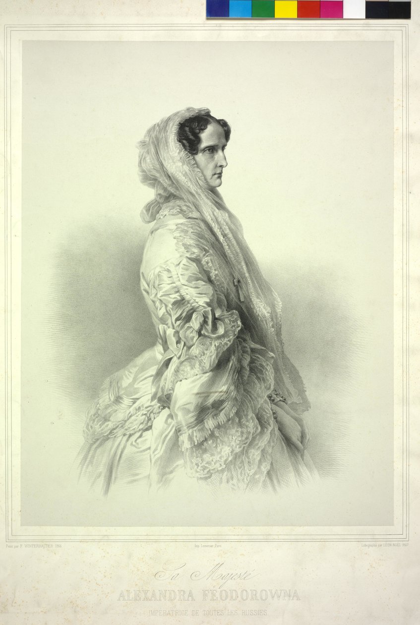 Prinsesse af Preussen Charlotte af Alphonse Leon Noel