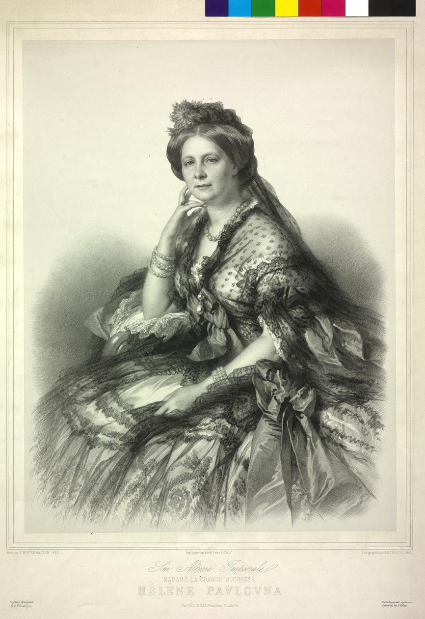 Prinsesse af Württemberg Charlotte af Alphonse Leon Noel