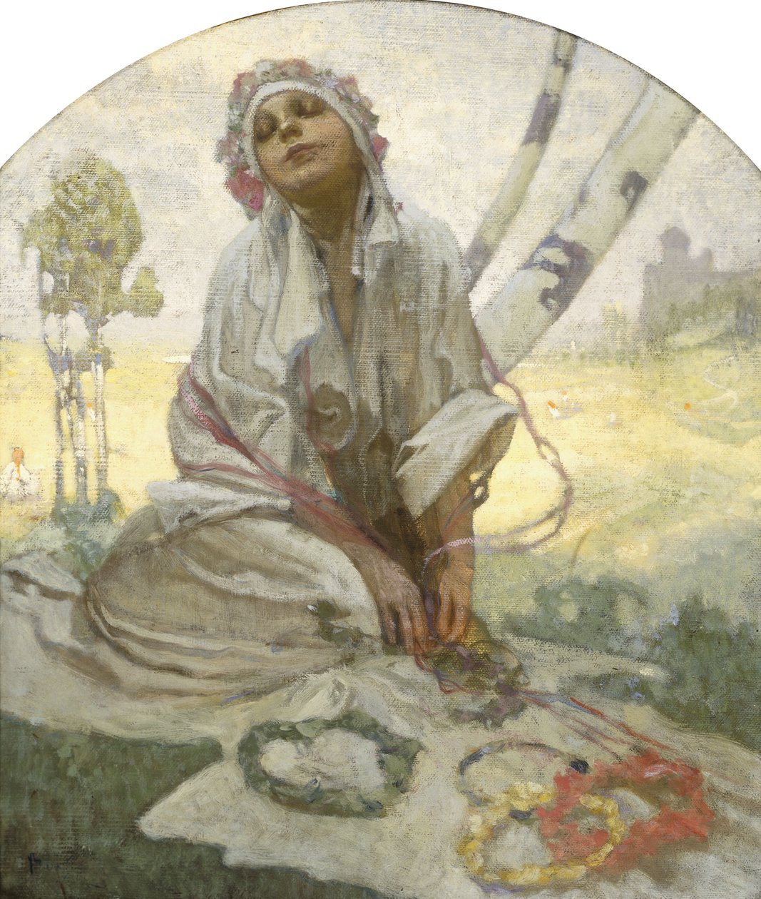 Bohemian Sun Dreamer af Alphonse Mucha