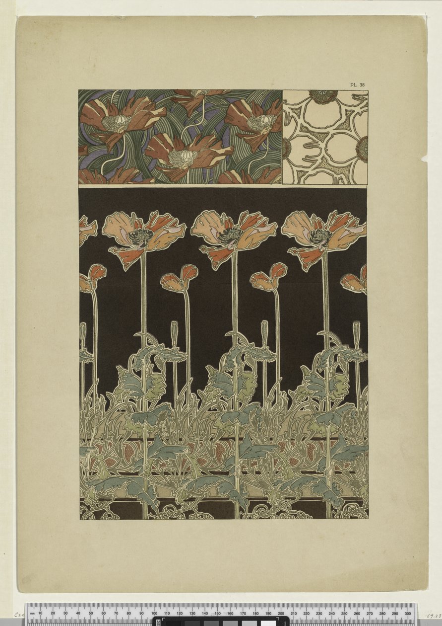Dokumenter Decoratifs: Tavle 38 af Alphonse Mucha