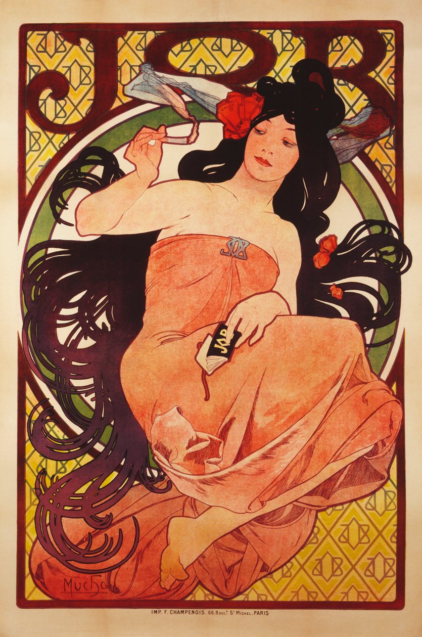 Job af Alphonse Mucha