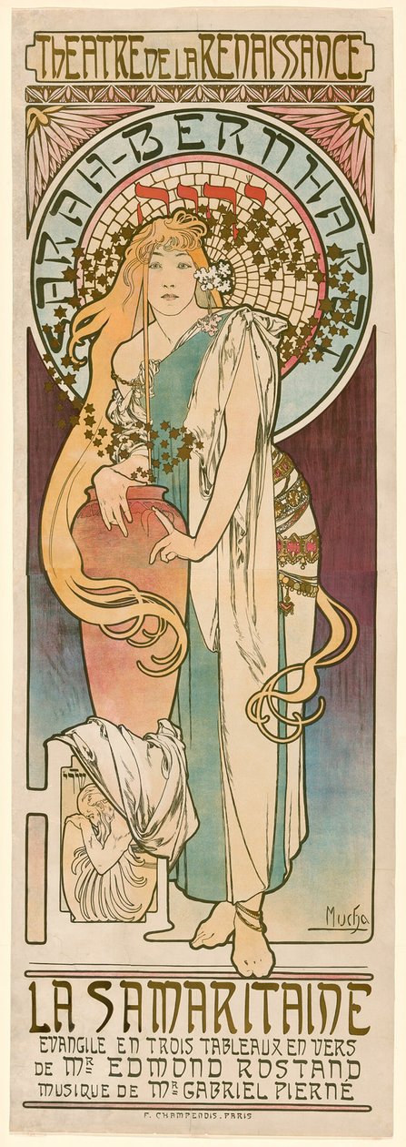Samaritanen af Alphonse Marie Mucha