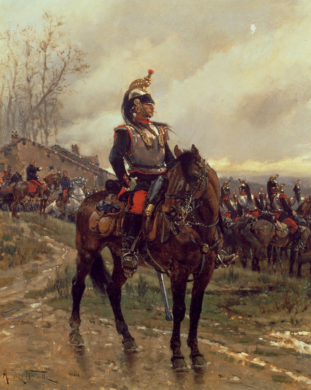 Husarerne af Alphonse Marie de Neuville