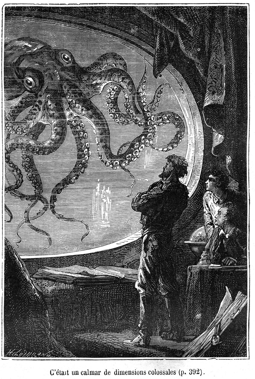 “Tyve tusinde ligaer under havet” af Alphonse Marie de Neuville