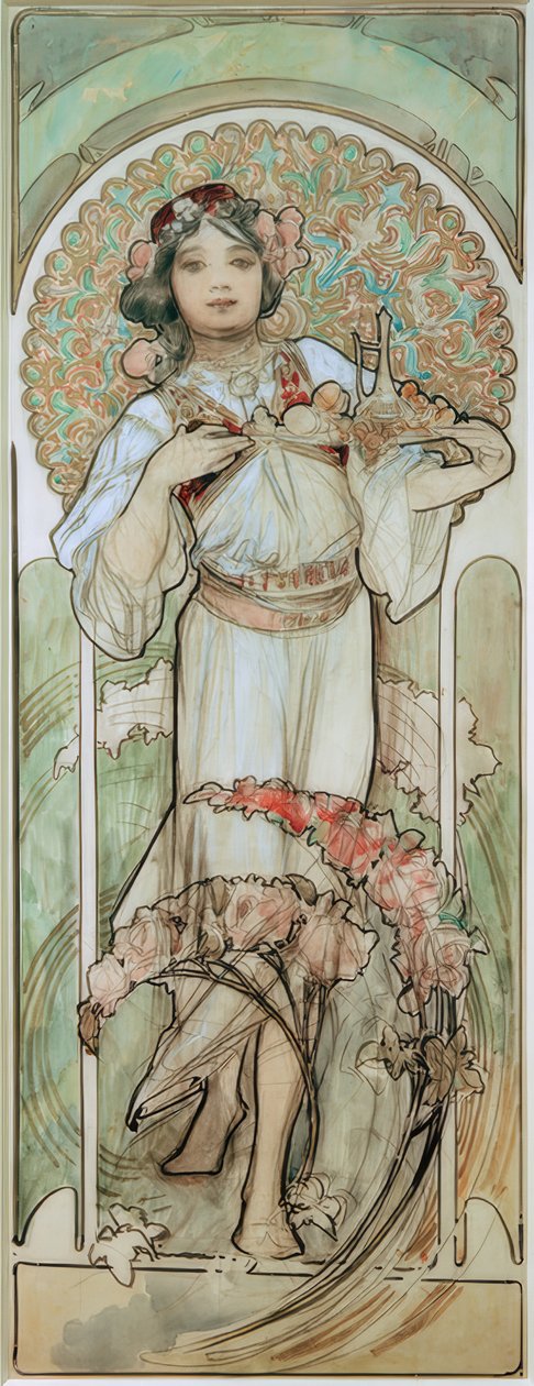 Bosnien Hercegovina af Alphonse Mucha