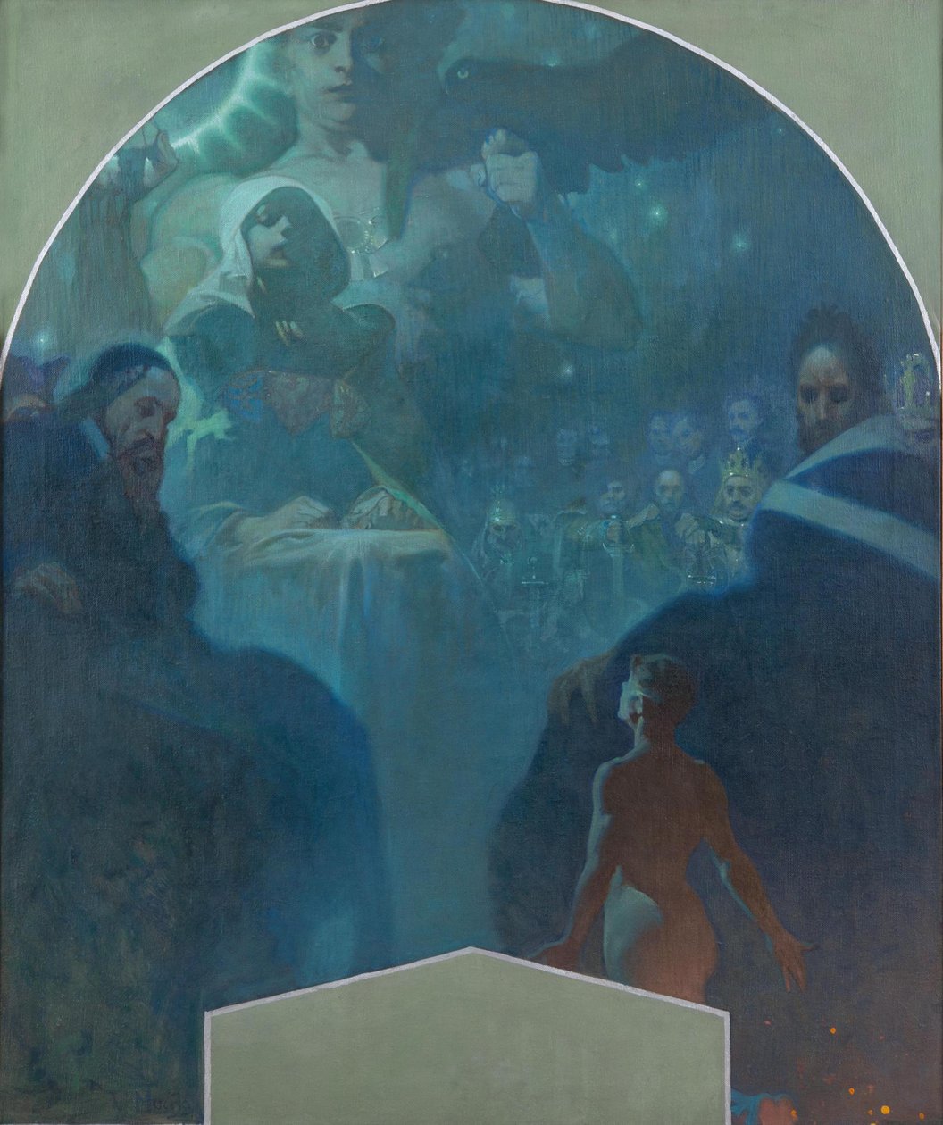 Af egen styrke III, 1911 af Alphonse Mucha