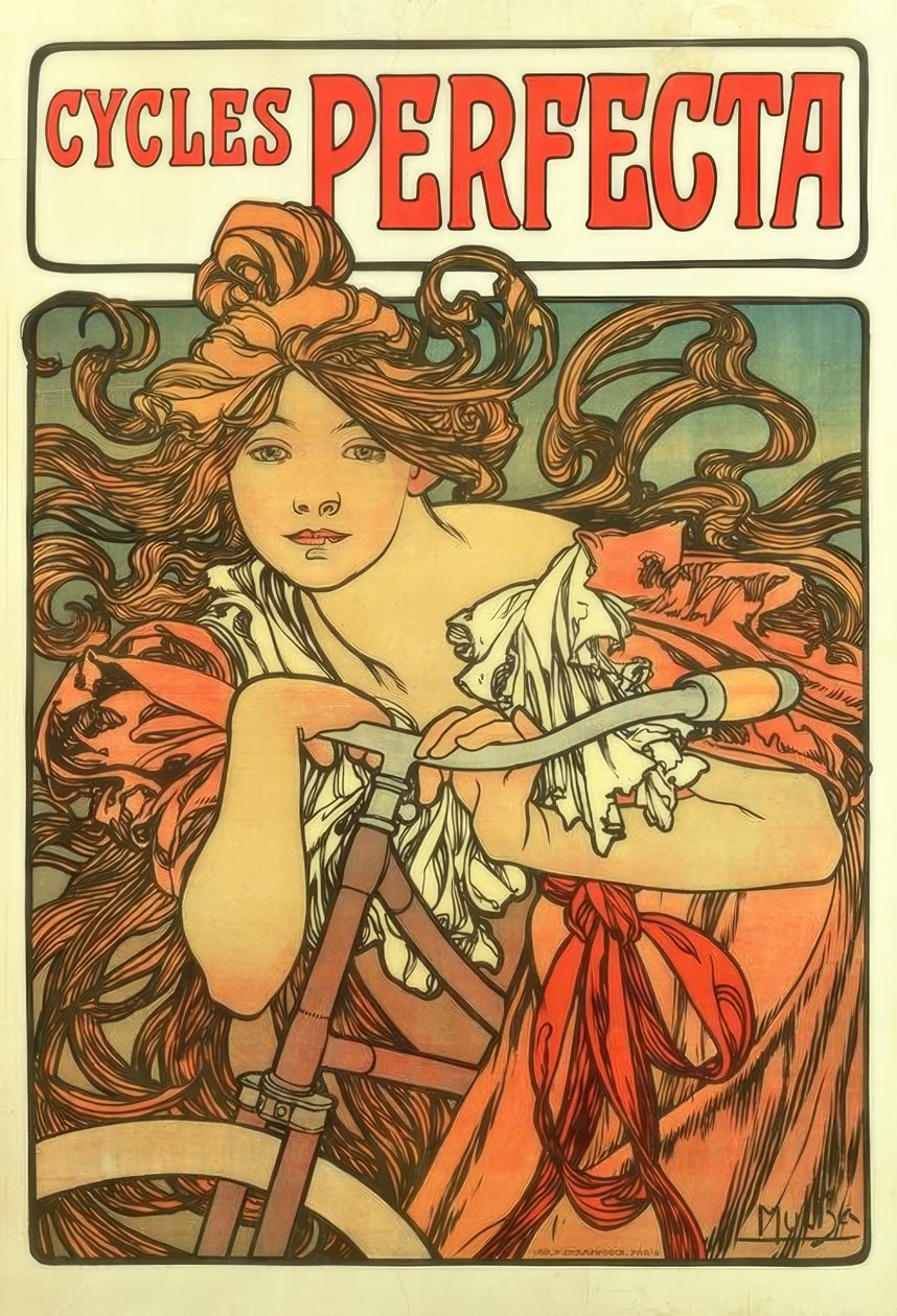 Cycles Perfecta af Alphonse Mucha
