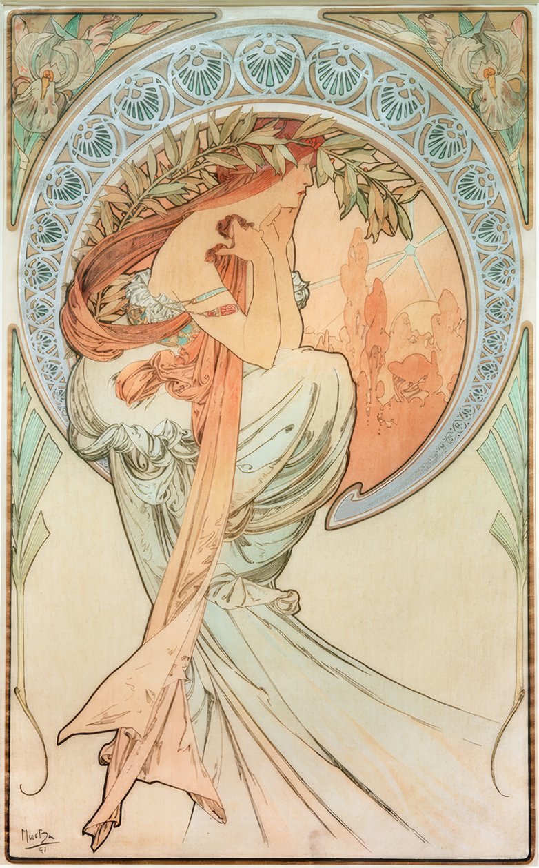 Poesien af Alphonse Mucha