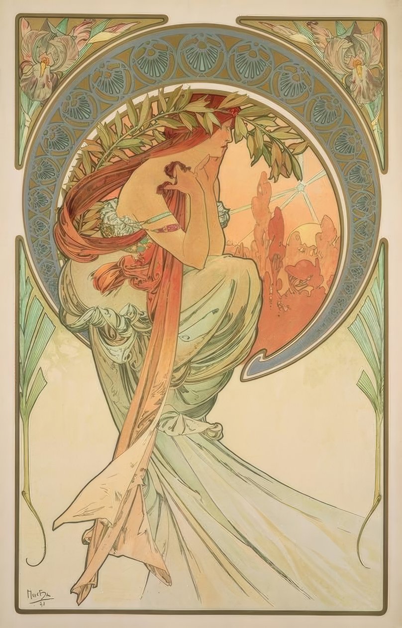 Poesien af Alphonse Mucha
