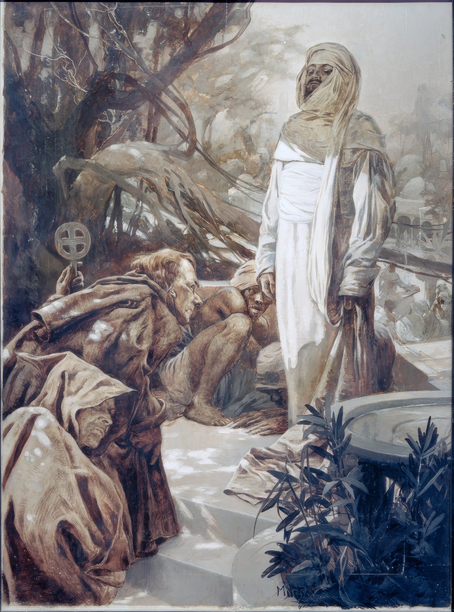 Spaniens historie, illustration af Alphonse Mucha