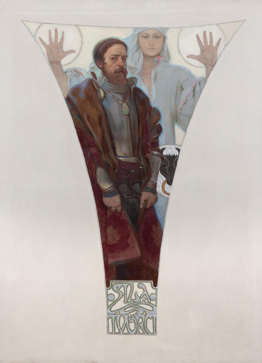 John af Pernstein, 1911 af Alphonse Mucha