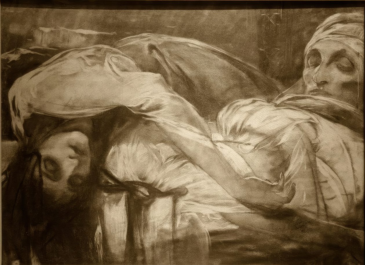 Hasanagas brud døde af Alphonse Mucha