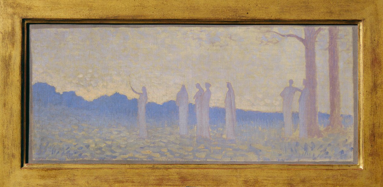 Serenite - Serenity (maleri på lærred) af Alphonse Osbert