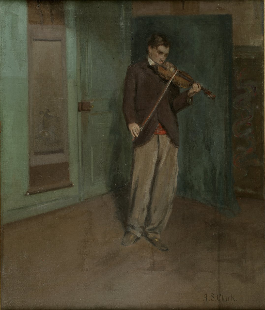 Violinist af Alson Skinner Clark