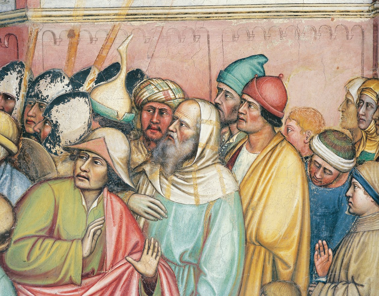 St. George udsat for tortur på hjul af Altichiero da Zevio