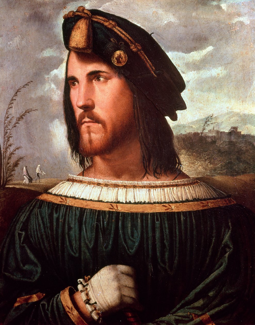Cesare Borgia (1475-1507) hertug af Valencia af Altobello Meloni
