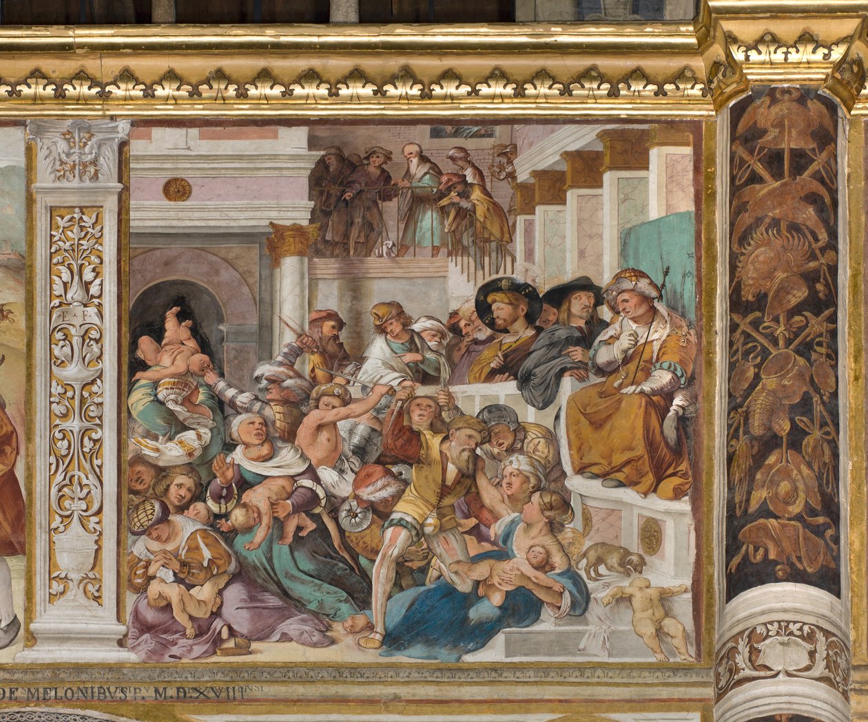Presbytery, Seventh North Span, Massacre of the Innocents, Altobello Melon af Altobello Melone