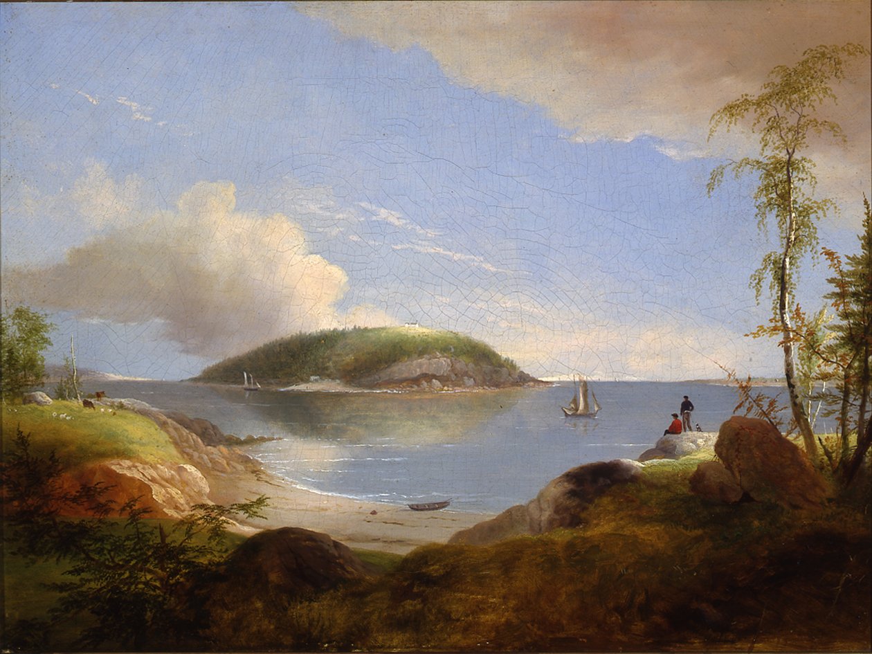 Souvenir fra Bear Island, Maine, 1850 af Alvan Fisher